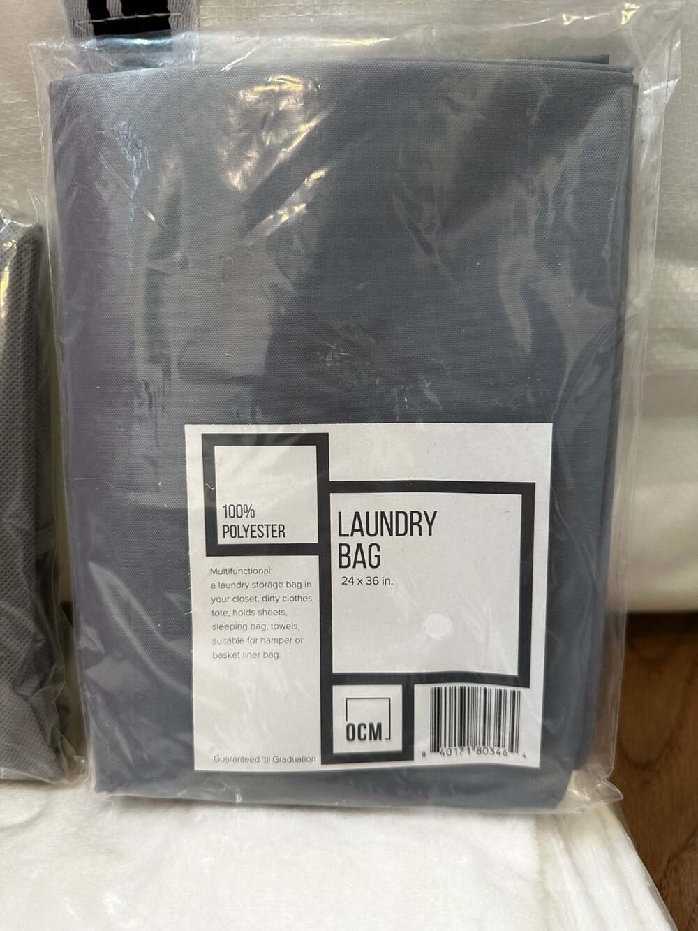 OCM 24x36 in. Polyester Laundry Bag